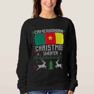 Cameroon Flag Cameroonian Christmas Sweater