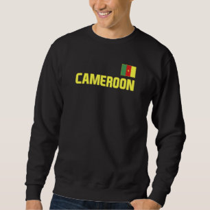 Cameroon Flag Cameroonian Pride International Coun Sweatshirt