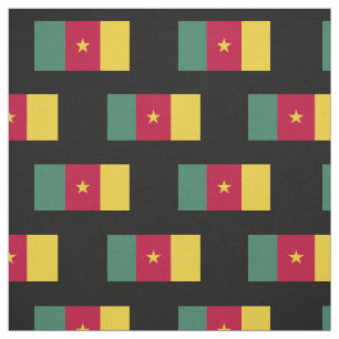 Cameroon Flag Fabric