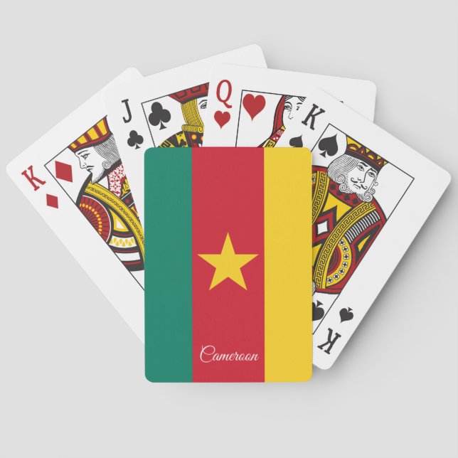 Cameroon Flag Games, Cameroon Playing Cards (Back)