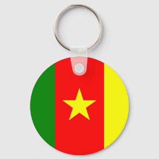 Cameroon Flag Keychain