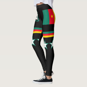 Cameroon Flag Leggings