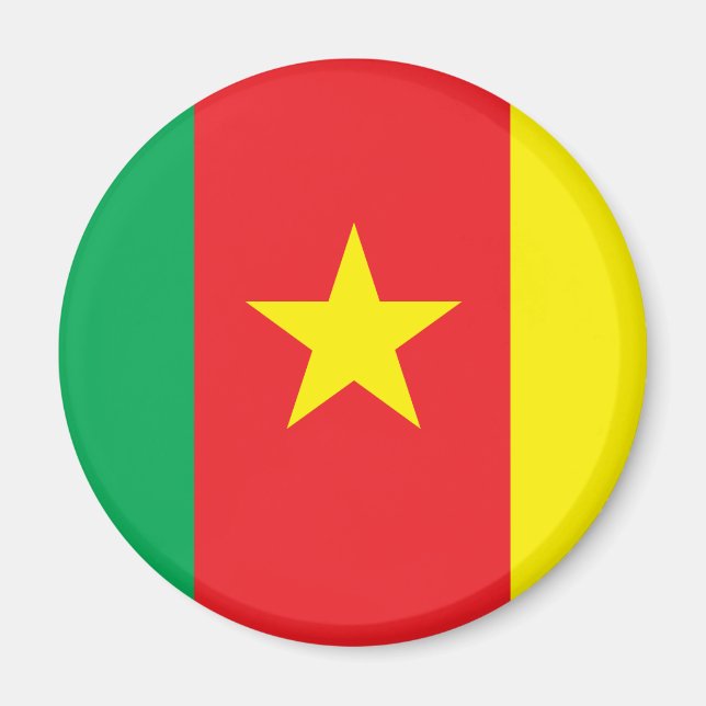 Cameroon Flag Magnet (Front)