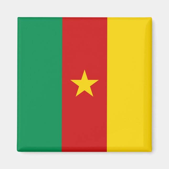 Cameroon Flag Magnet (Front)