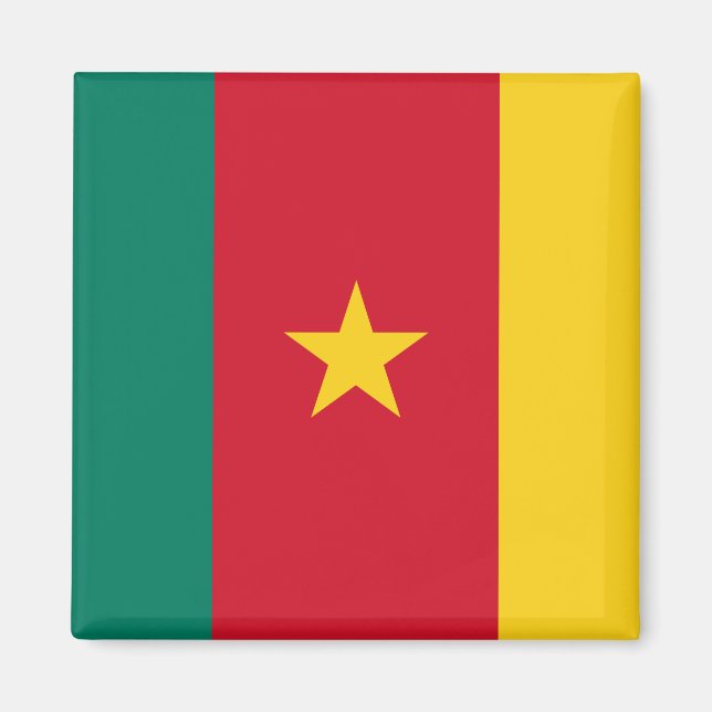 Cameroon Flag Magnet (Front)