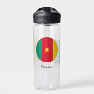 Cameroon Flag, Patriotic Cameroon Water Bottle