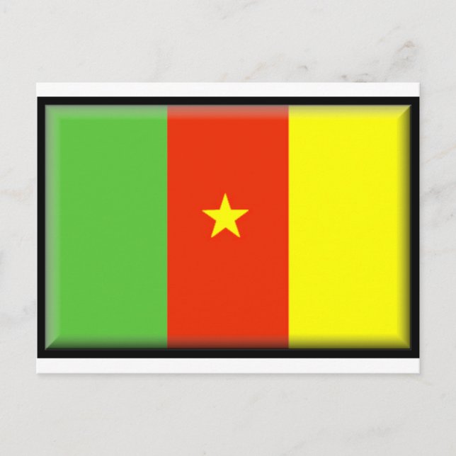 Cameroon Flag Postcard (Front)