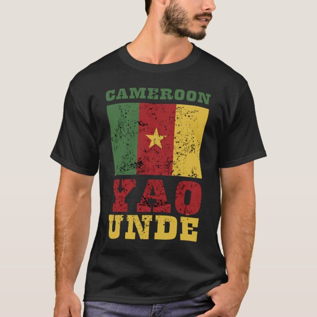 Cameroon Flag T-Shirt (Front)