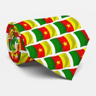 Cameroon Flag Tie