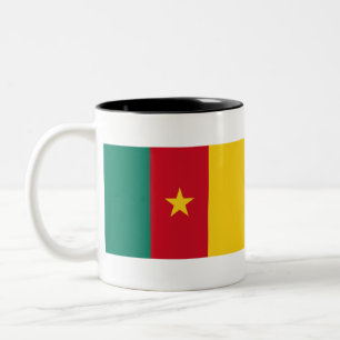 Cameroon Flag Two-Tone Coffee Mug