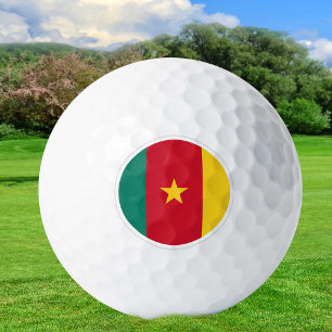 Cameroon Golf Balls, Flag Golfers / Patriots Balls