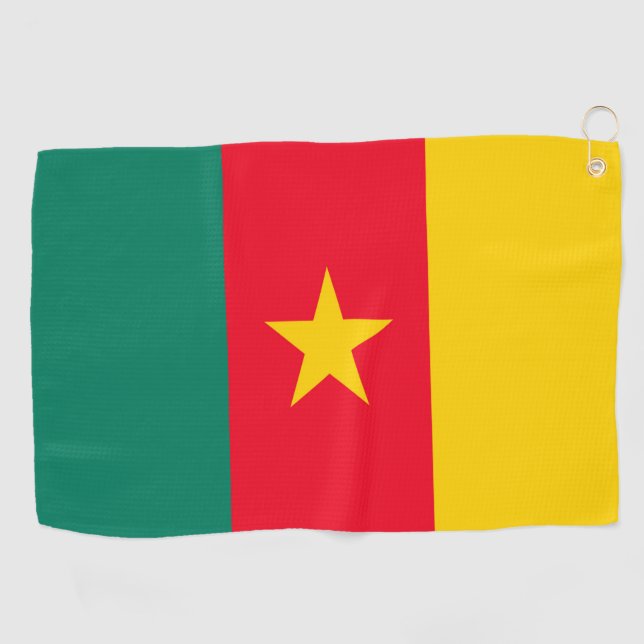 Cameroon Golf Towel (Horizontal)