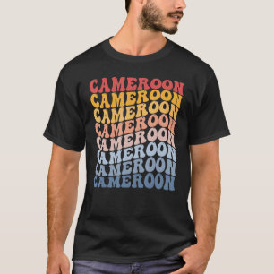 Cameroon Groovy Retro Cameroonian T-Shirt