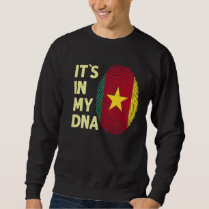 Cameroon In My Dna Cameroon Flag Team Cameroon Sweatshirt