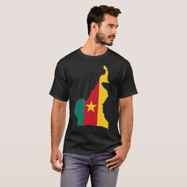 Cameroon Nation T-Shirt (Front Full)