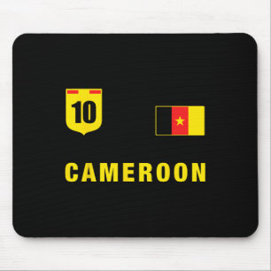 Cameroon Outfit Green Cameroon Apparel Design Men Mouse Pad