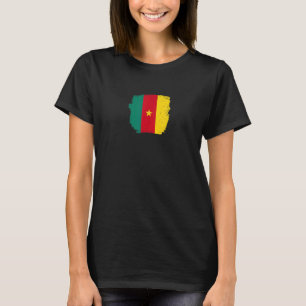 Cameroon Proud Cameroonian Flag 3 T-Shirt