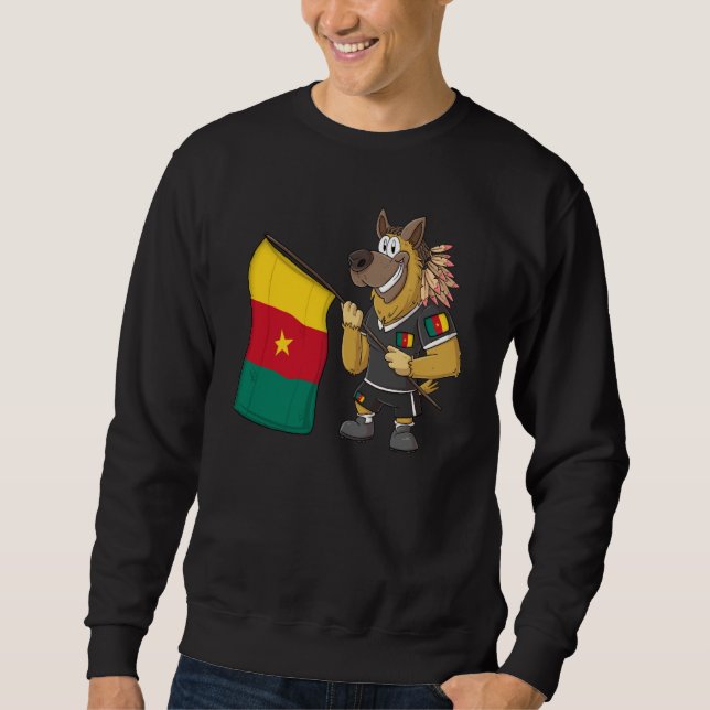 Cameroon Rasta Dog Sweatshirt (Front)