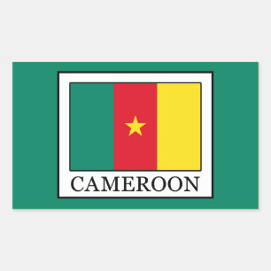 Cameroon Rectangular Sticker