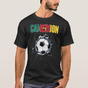 Cameroon Soccer Fans - Cameroonian Football In Cra T-Shirt