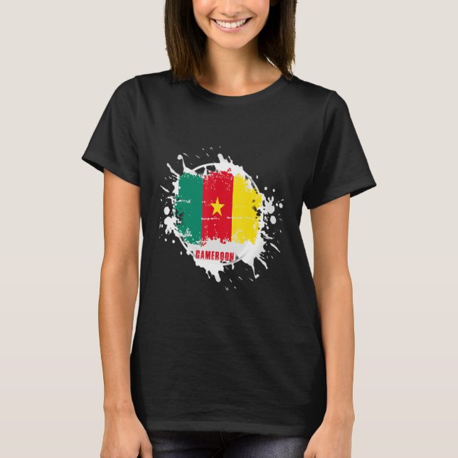 Cameroon Splash T-Shirt (Front)