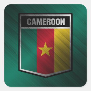 Cameroon Square Sticker