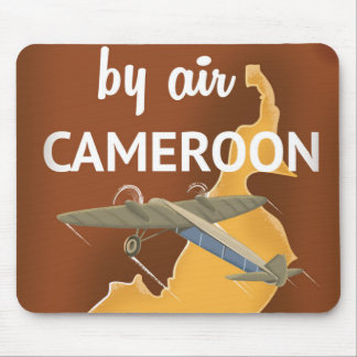 Cameroon Vintage Travel poster Mouse Pad