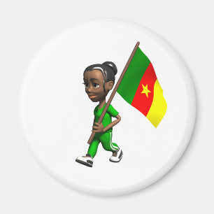 Cameroonian Girl Magnet