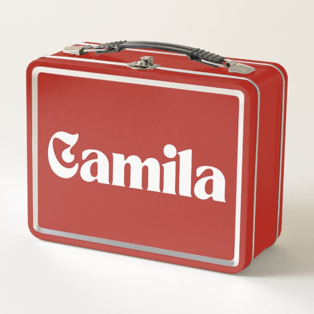 Camila Metal Lunch Box (Front)