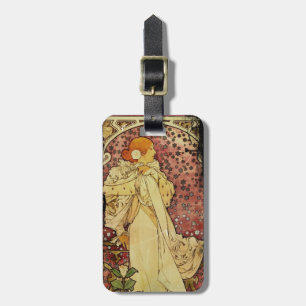 Camilias La Plume or Lady of Camelias Luggage Tag