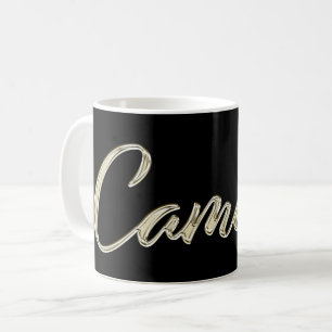 Camilla white Handwriting Tasse Kaffeetasse Coffee Mug