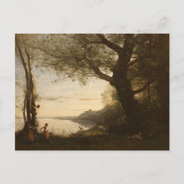 Camille Corot Painting Postcard (Front)