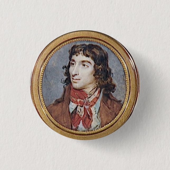 Camille Desmoulins 3 Cm Round Badge (Front)