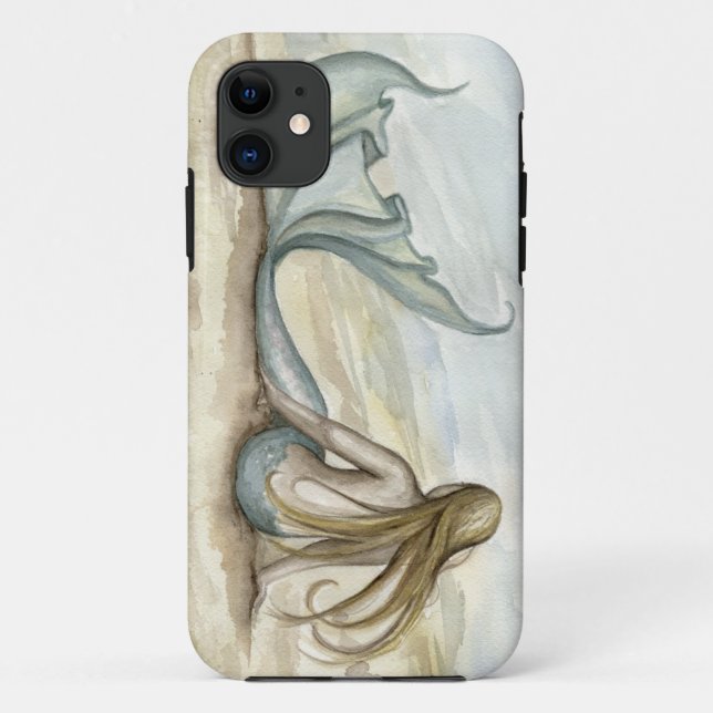 Camille Grimshaw Seaside Mermaid Phone Case (Back)