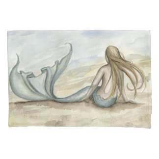 Camille Grimshaw Seaside Mermaid Pillowcase