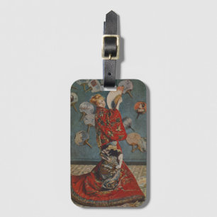 Camille Monet in Japanese Costume by Claude Monet Luggage Tag