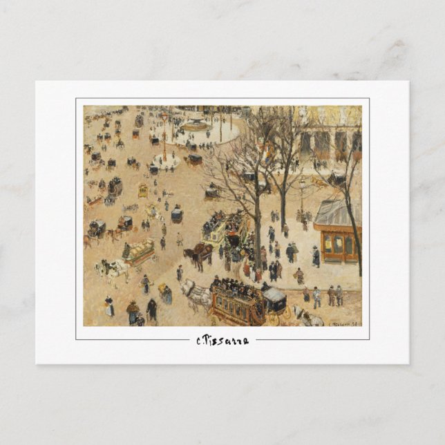 Camille Pissarro #15-2 - Fine Art Postcard (Front)