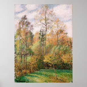 Camille Pissarro - Autumn, Poplars, Eragny Poster