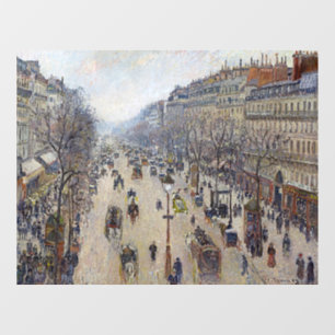 Camille Pissarro - Boulevard Montmartre, morning