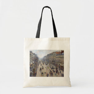 Camille Pissarro - Boulevard Montmartre, morning Tote Bag