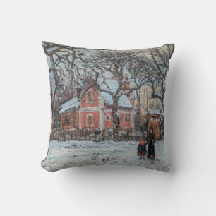 Camille Pissarro - Chataigniers a Louvecienne Cushion