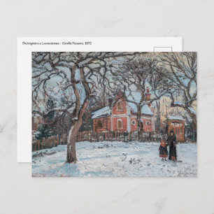 Camille Pissarro - Chataigniers a Louvecienne Postcard