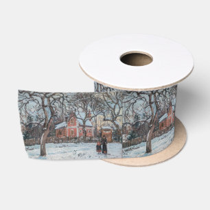 Camille Pissarro - Chataigniers a Louvecienne Satin Ribbon