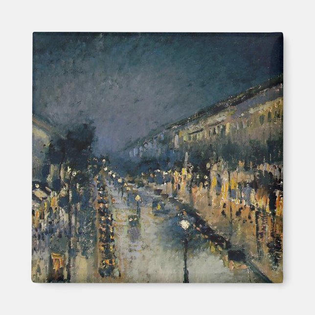 Camille Pissarro Fine Art Impressionist cards, Gif Magnet (Front)