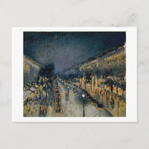 Camille Pissarro Fine Art Impressionist cards, Gif Postcard