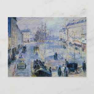 Camille Pissarro- Le Boulevard de Clichy Postcard