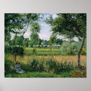 Camille Pissarro - Morning Sunlight Effect, Eragny Poster