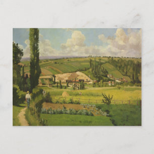 Camille Pissarro Paysage aux Patis, Pointoise Postcard