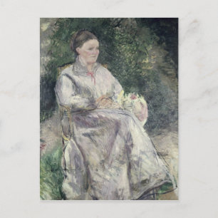 Camille Pissarro Portrait of Julie Velay, Wife o Postcard