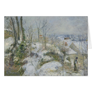 Camille Pissarro - Rabbit Warren at Pontoise, Snow